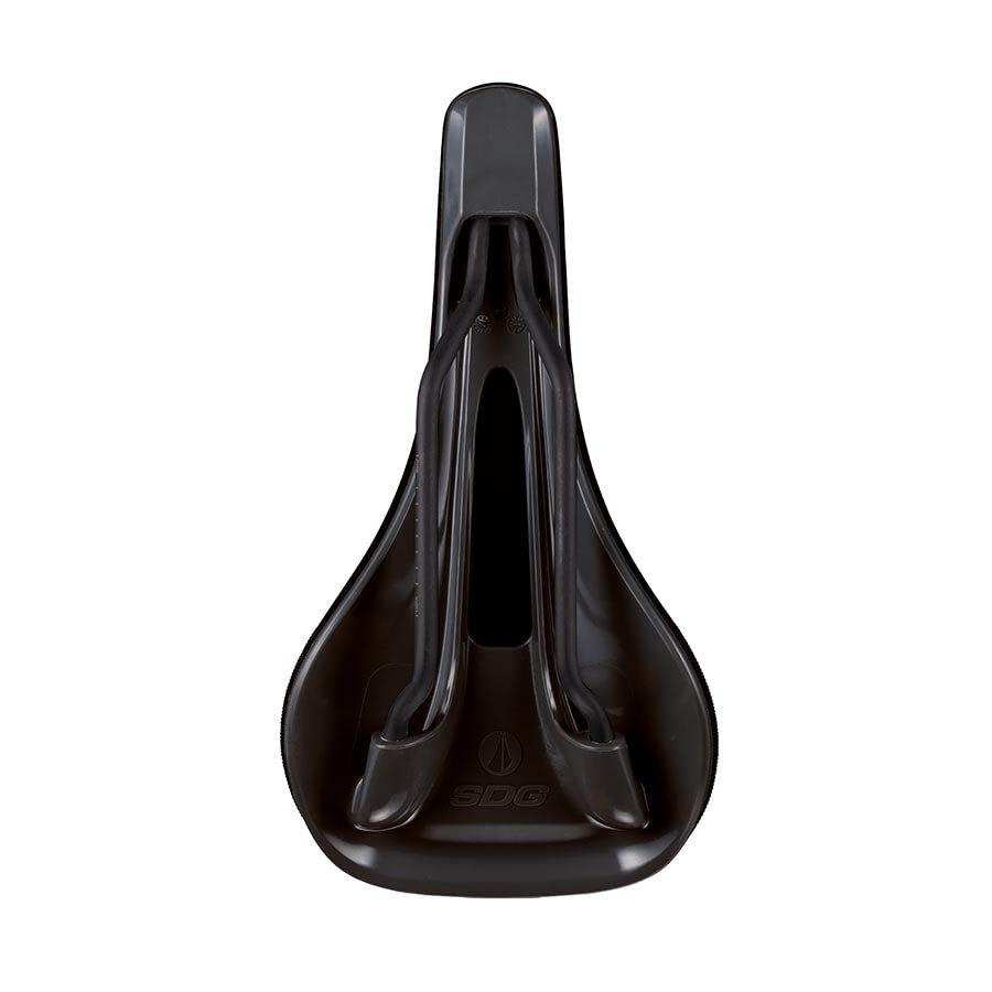 SDG Bel Air 3.0 Lux-Alloy MTB Saddle - Black/Orange - 140mm