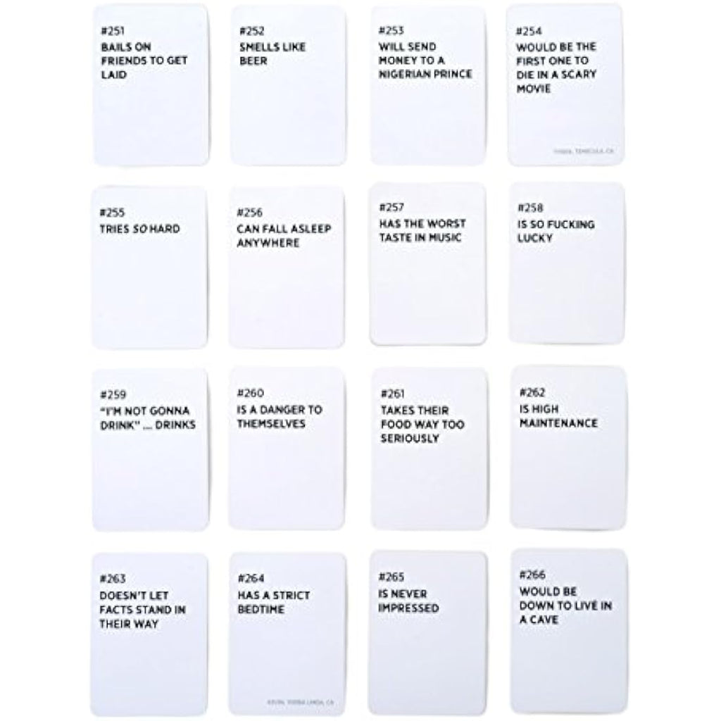 Drunk Stoned or Stupid: First Expansion Pack - 125 New Card Party Game