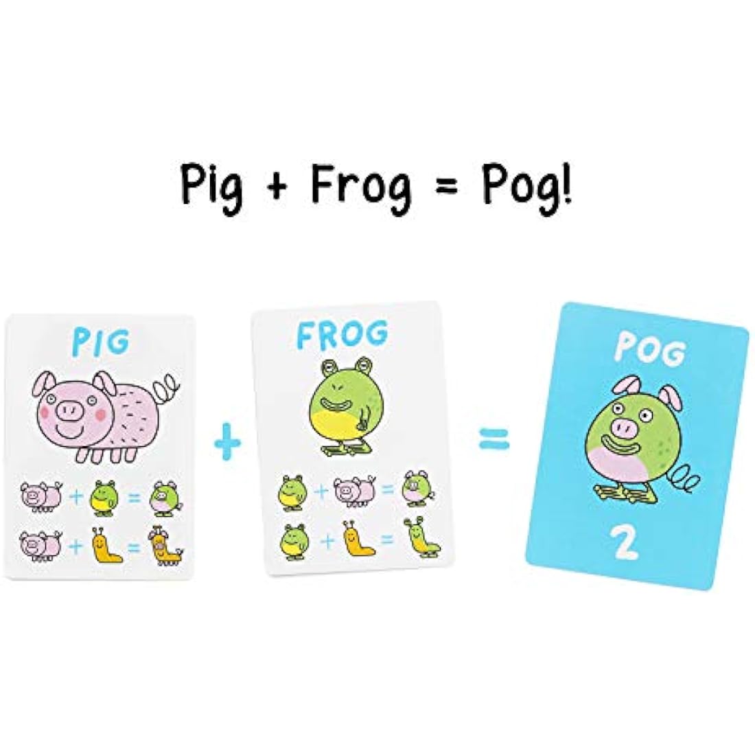 The Muddles Creative Animal Matching Card Game for Kids and Families