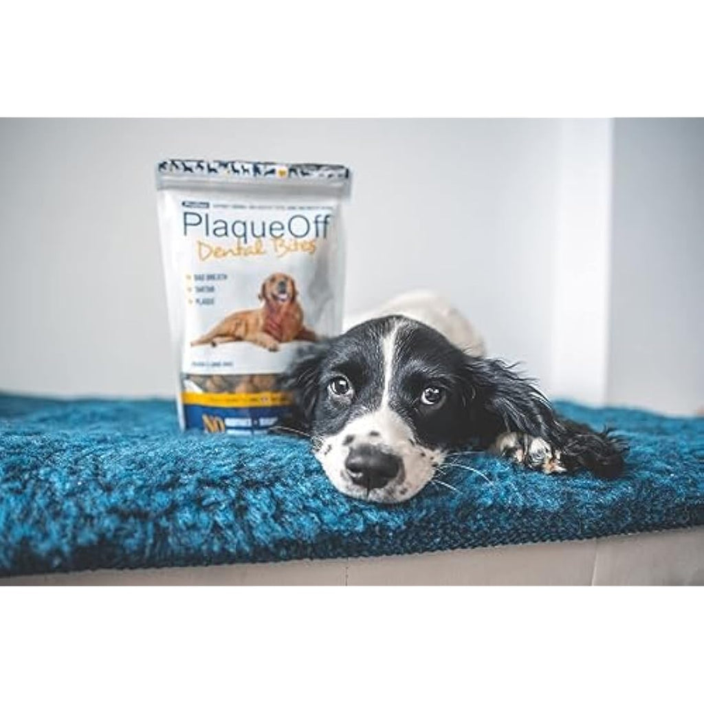 ProDen PlaqueOff Dental Bites for Dogs – Natural Tartar & Plaque Remover 150g