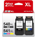 Lxprinton 540XL 541XL Ink Cartridges Twin Pack for Canon Pixma TS5150 MG3650