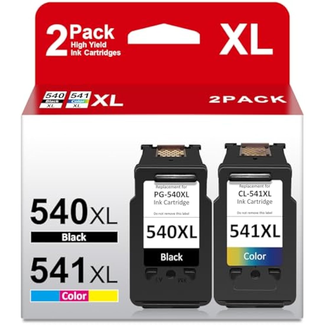 Lxprinton 540XL 541XL Ink Cartridges Twin Pack for Canon Pixma TS5150 MG3650