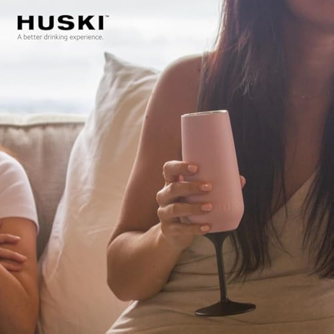 Huski Champagne Flute – 240ml Insulated Stainless Steel Tumbler