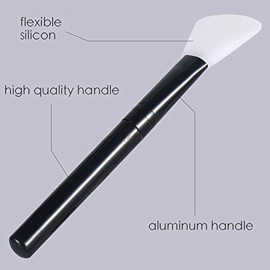 Silicone Face Mask Brush – 2PCS Wood Handle Applicator