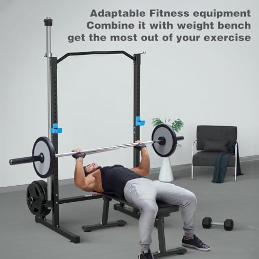 WINNOW Power Cage – Multi-Functional Squat Rack with Pull Up Bar