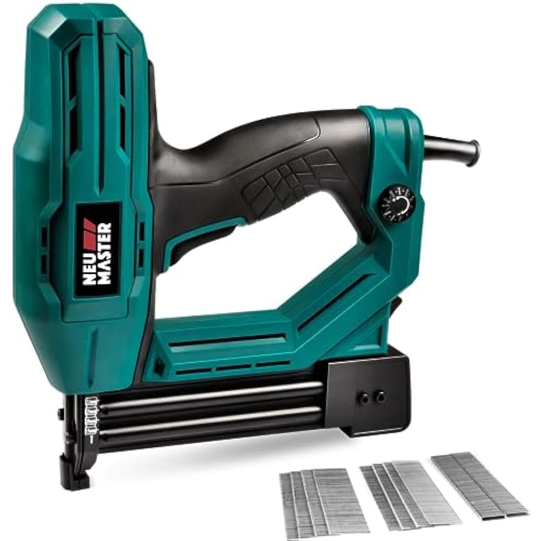 NEU MASTER 2-in-1 Electric Brad Nailer & Staple Gun for DIY Woodworking