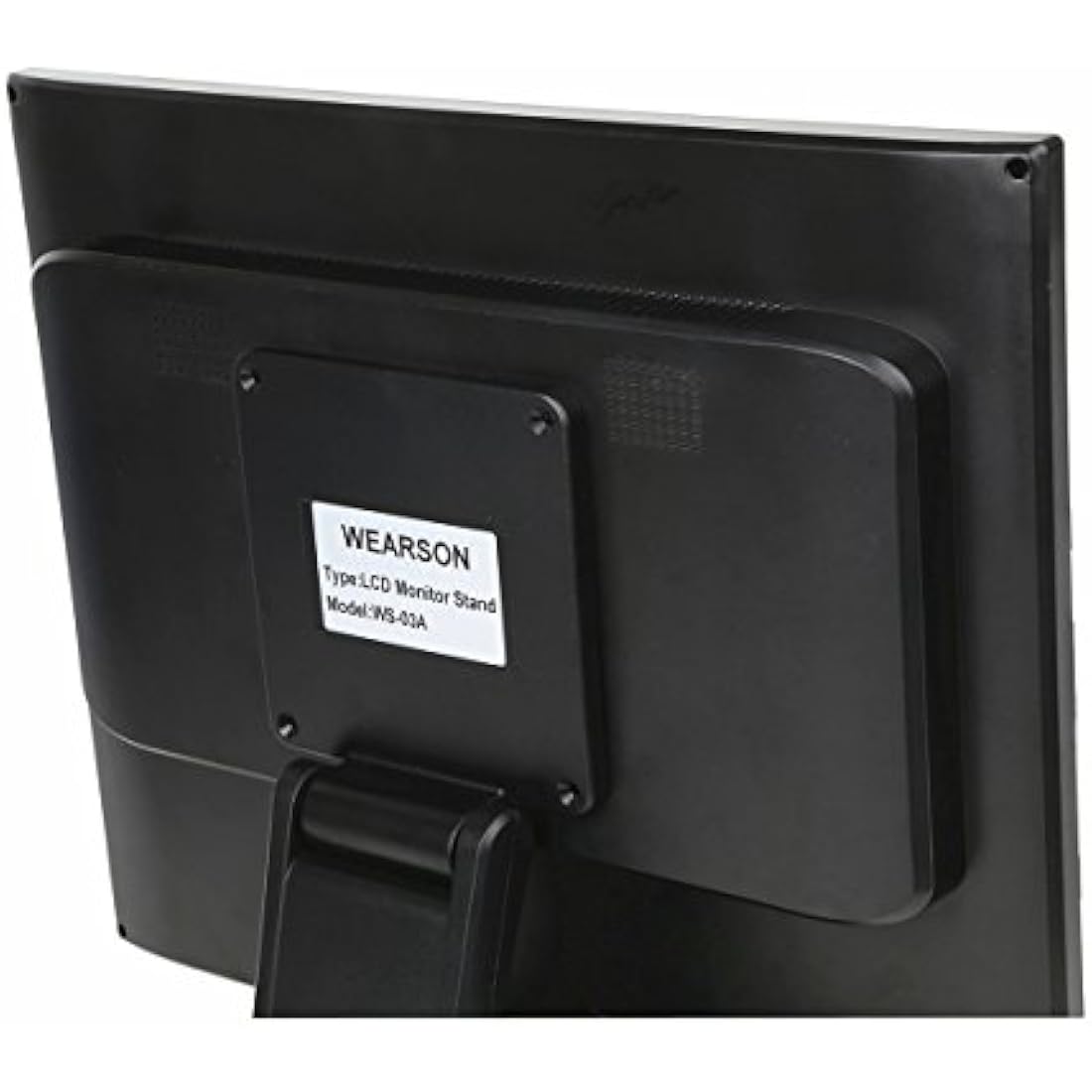 Wearson WS-03A Adjustable Metal Monitor Stand | VESA 75x75 100x100mm