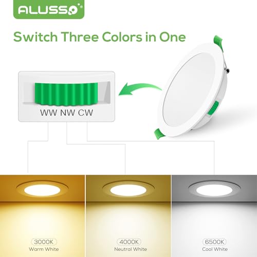 15W LED Downlights – Ultra Slim Dimmable IP44 CCT Spotlights