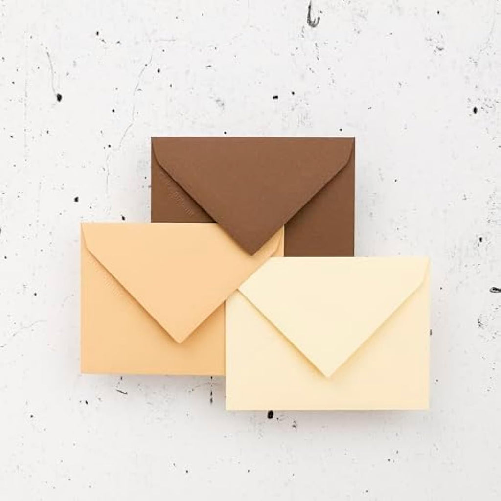 Clairefontaine Pollen Envelopes – Caramel 75x100mm 120gsm (Pack of 20)