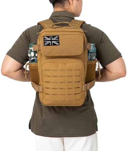 Military Tactical Backpack – Molle Hiking Rucksack 45L