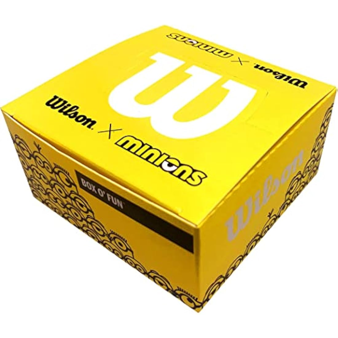 Wilson Minions V3.0 Tennis Vibration Dampener - 50 Pack Yellow/Black