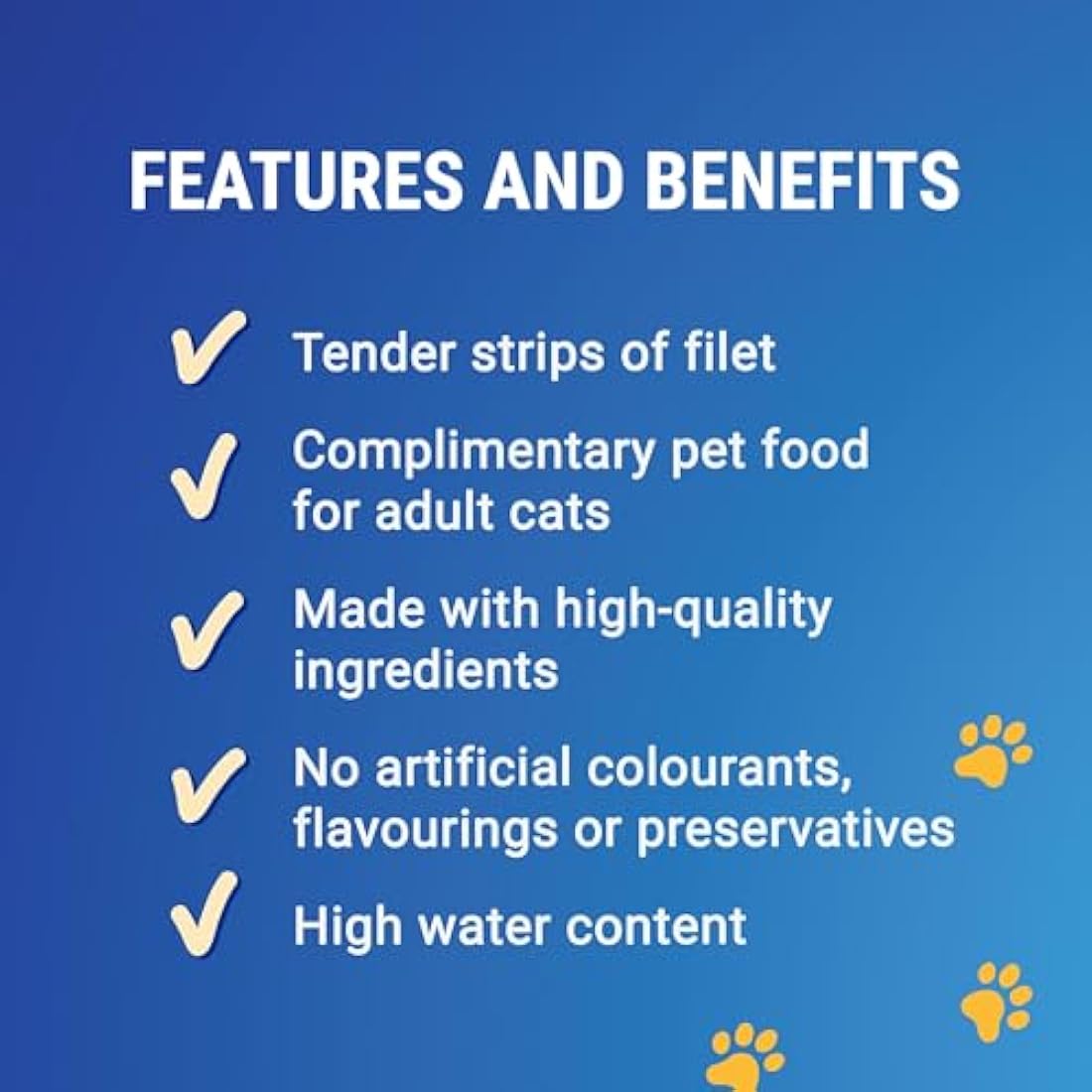 Felix Soup Tender Strips Fish Selection Wet Cat Food - 48 x 48g Bulk Pack
