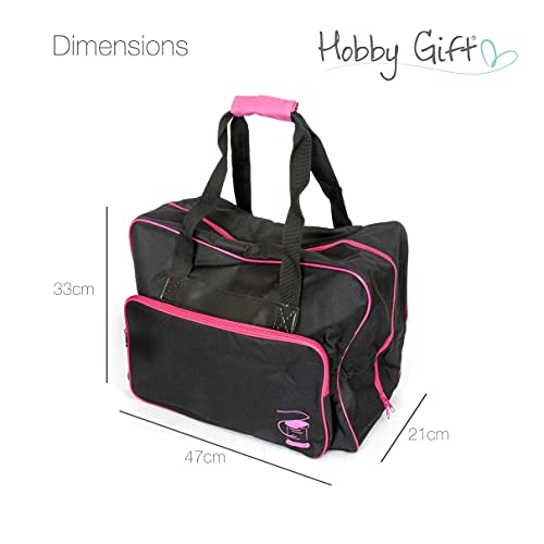 Hobby Gift Sewing Machine Bag – Universal Padded Storage Case, Fuchsia
