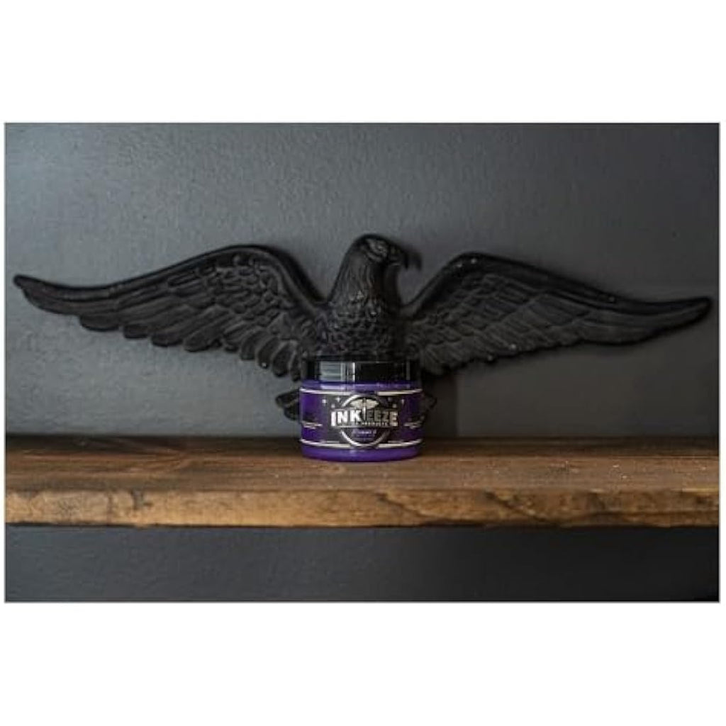 INK-EEZE Purple Glide Tattoo Ointment – Vegan Aftercare Jar - 6oz