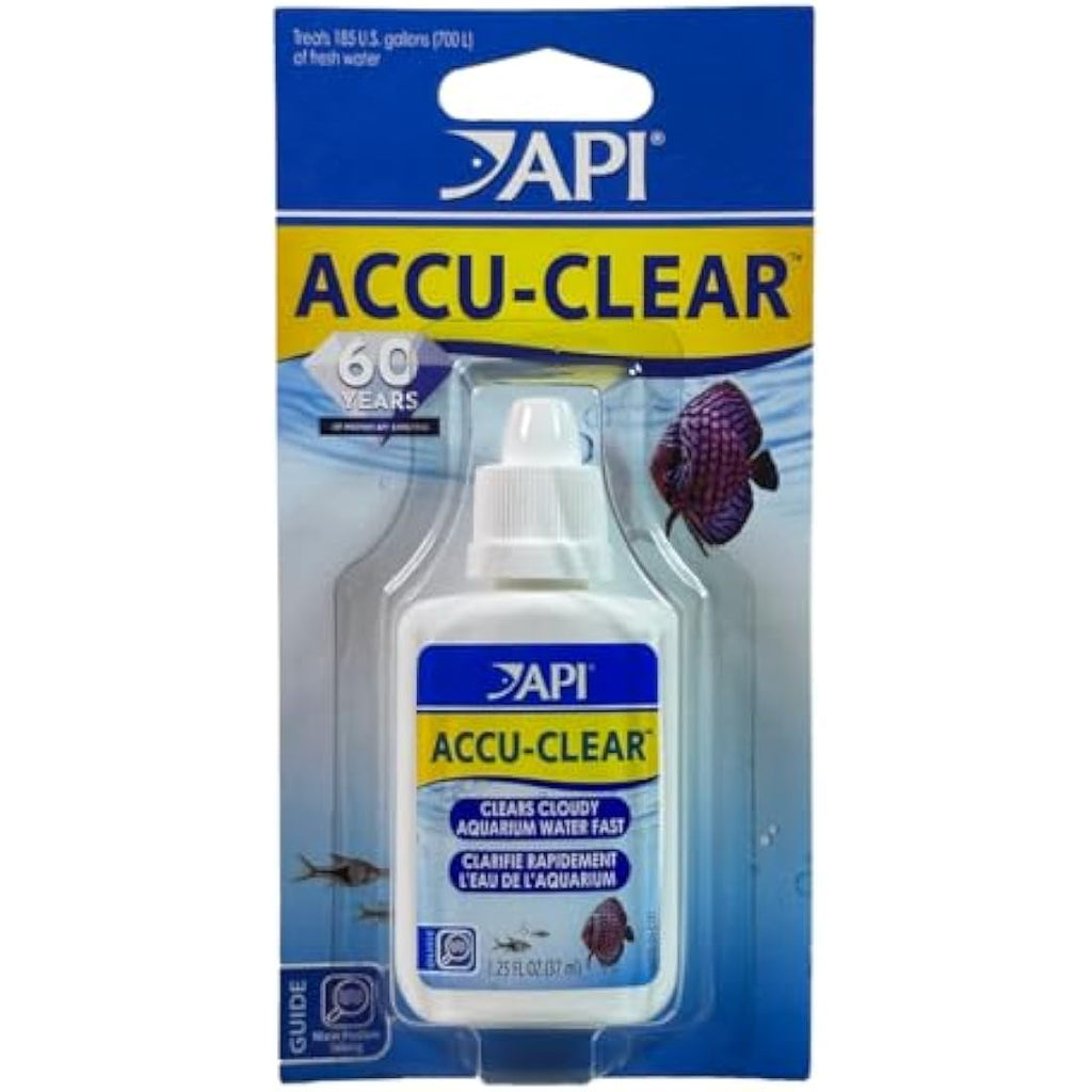 API Accu-Clear Freshwater Aquarium Water Clarifier - 37 ml Bottle