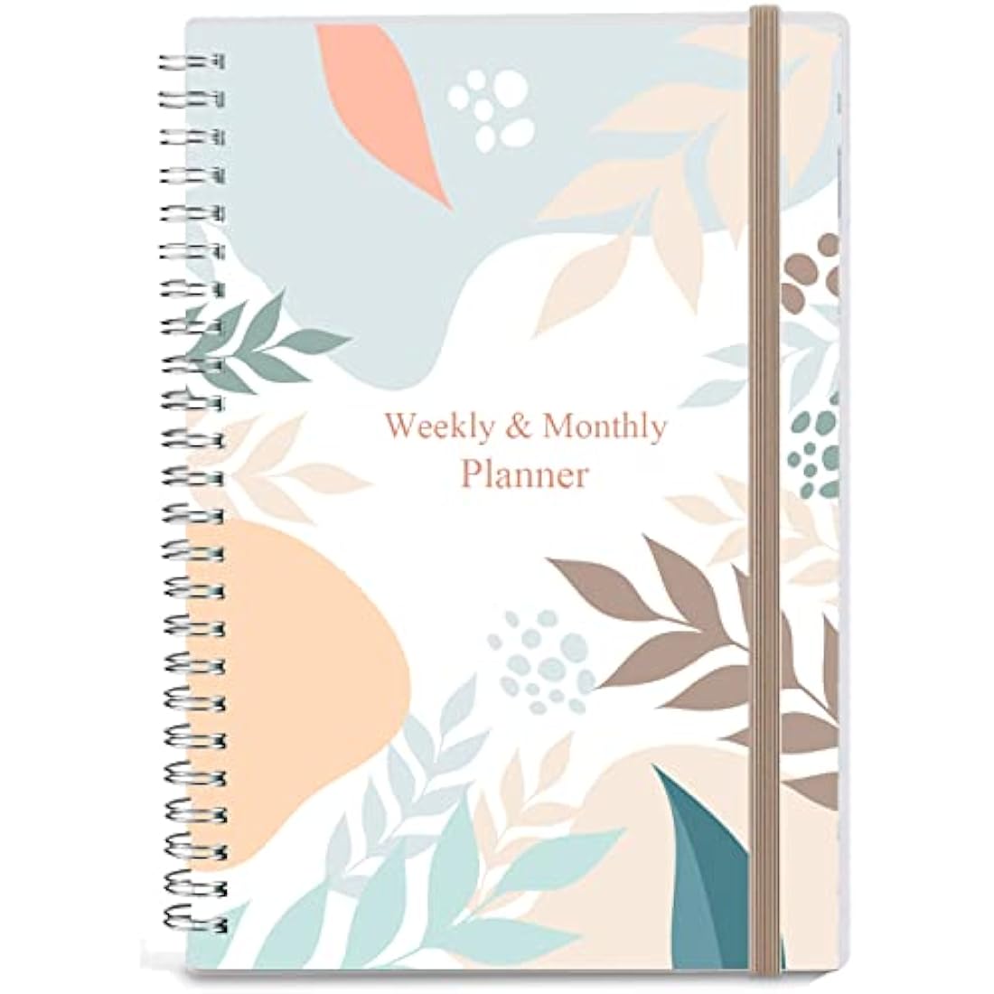 Undated A5 Planner – Weekly & Monthly Goal Tracker Journal