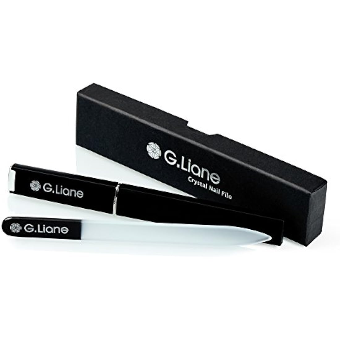 G.Liane Professional Glass Nail File Set - Tempered Glass Manicure Kit