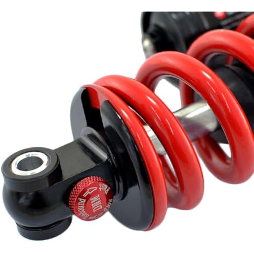 DNM RCP2S Bike Rear Coil Shock Absorber – 190x51mm 550lbs Red Aluminium