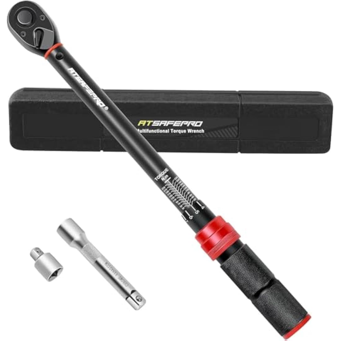 ATsafepro 1/2" Drive Torque Wrench Set | 20-230 Nm Dual-Direction Tool