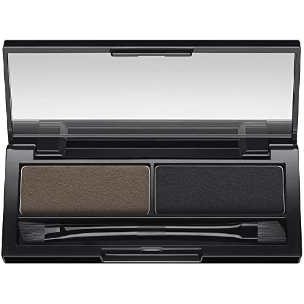 Max Factor Real Brow Duo Kit – Two-Tone Eyebrow Palette, 003 Dark