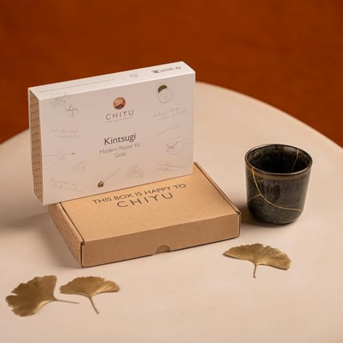 CHIYU Kintsugi Repair Kit – Food Safe Gold DIY Ceramic Restoration Set