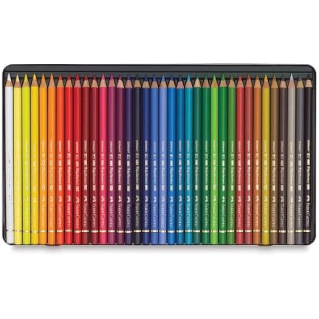 Faber-Castell Polychromos Artist Colored Pencils - 36 Metal Case Set