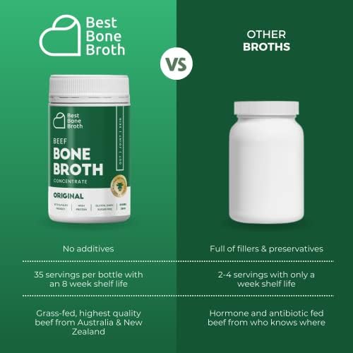Grass-Fed Beef Bone Broth Concentrate - Liquid Collagen