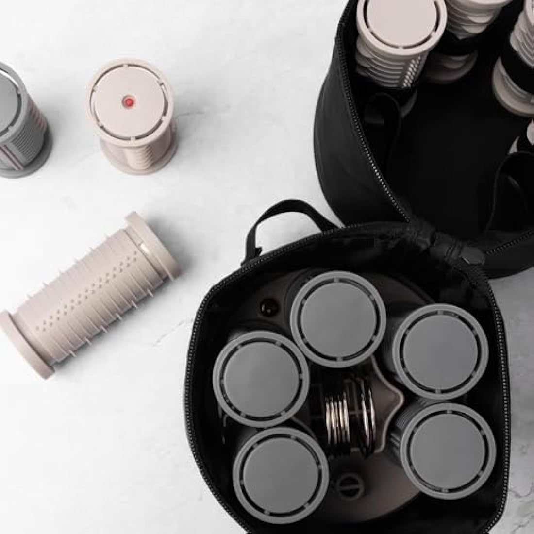 Nicky Clarke Classic Compact Hair Rollers – Portable Styling Tools