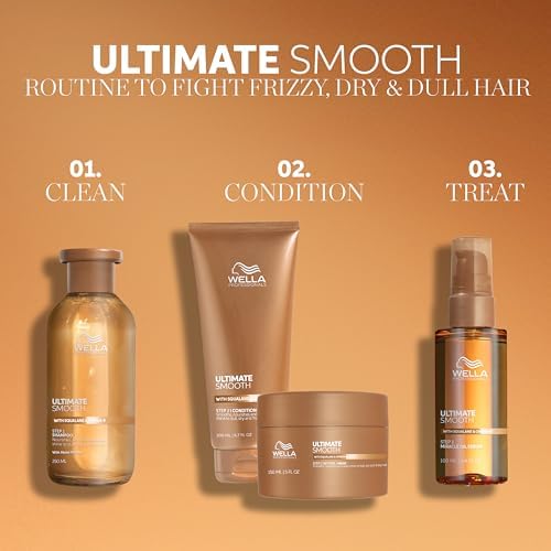 Wella Professionals Ultimate Smooth Haircare Set with Squalane & Omega 9