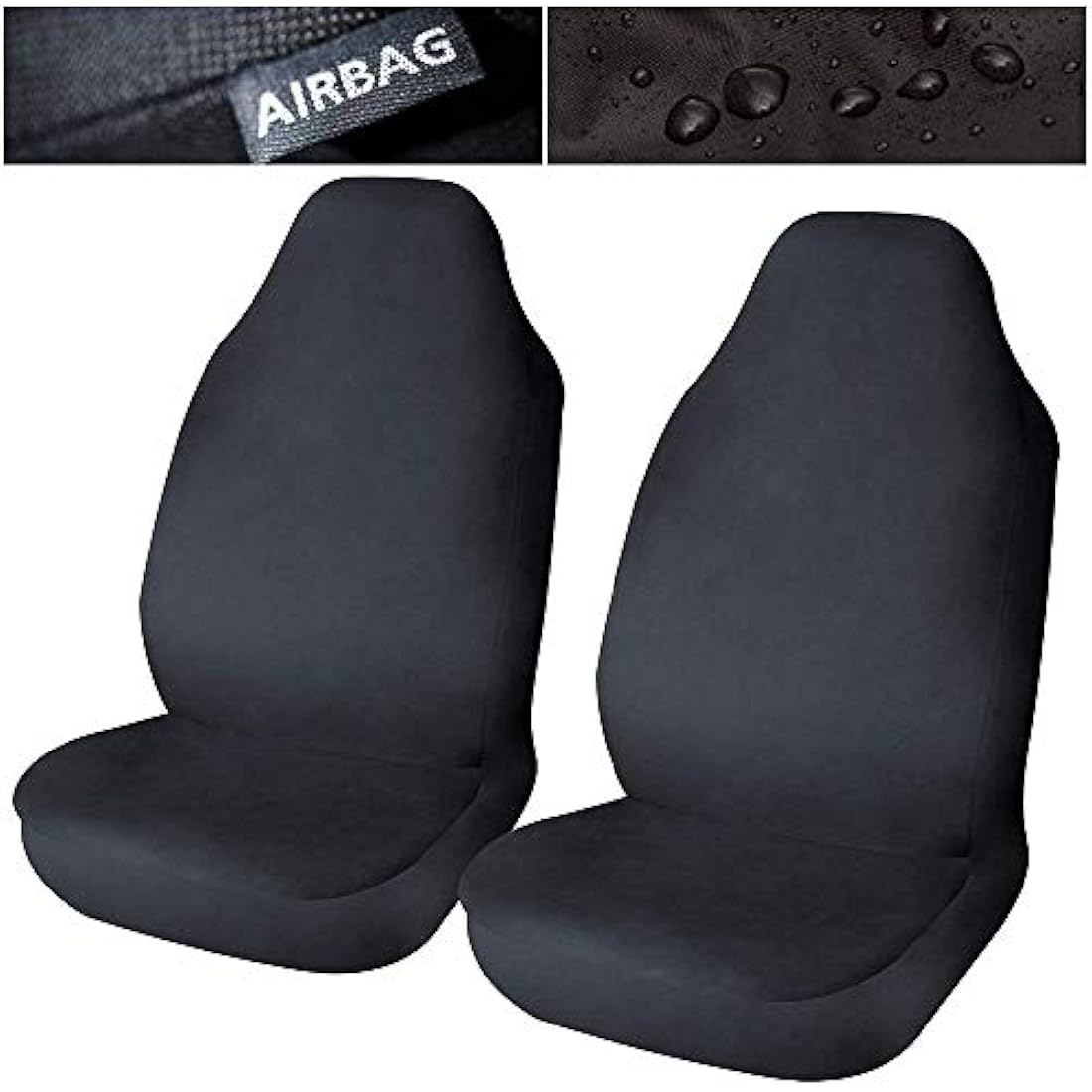 Ford Fiesta Waterproof Front Seat Covers – Airbag Compatible