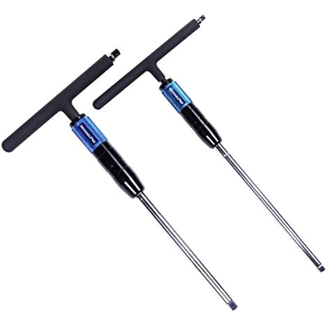 MichaelPro T-Handle Wrench Set | 1/4" & 3/8" Drive 2-Way Adjustable Spanner