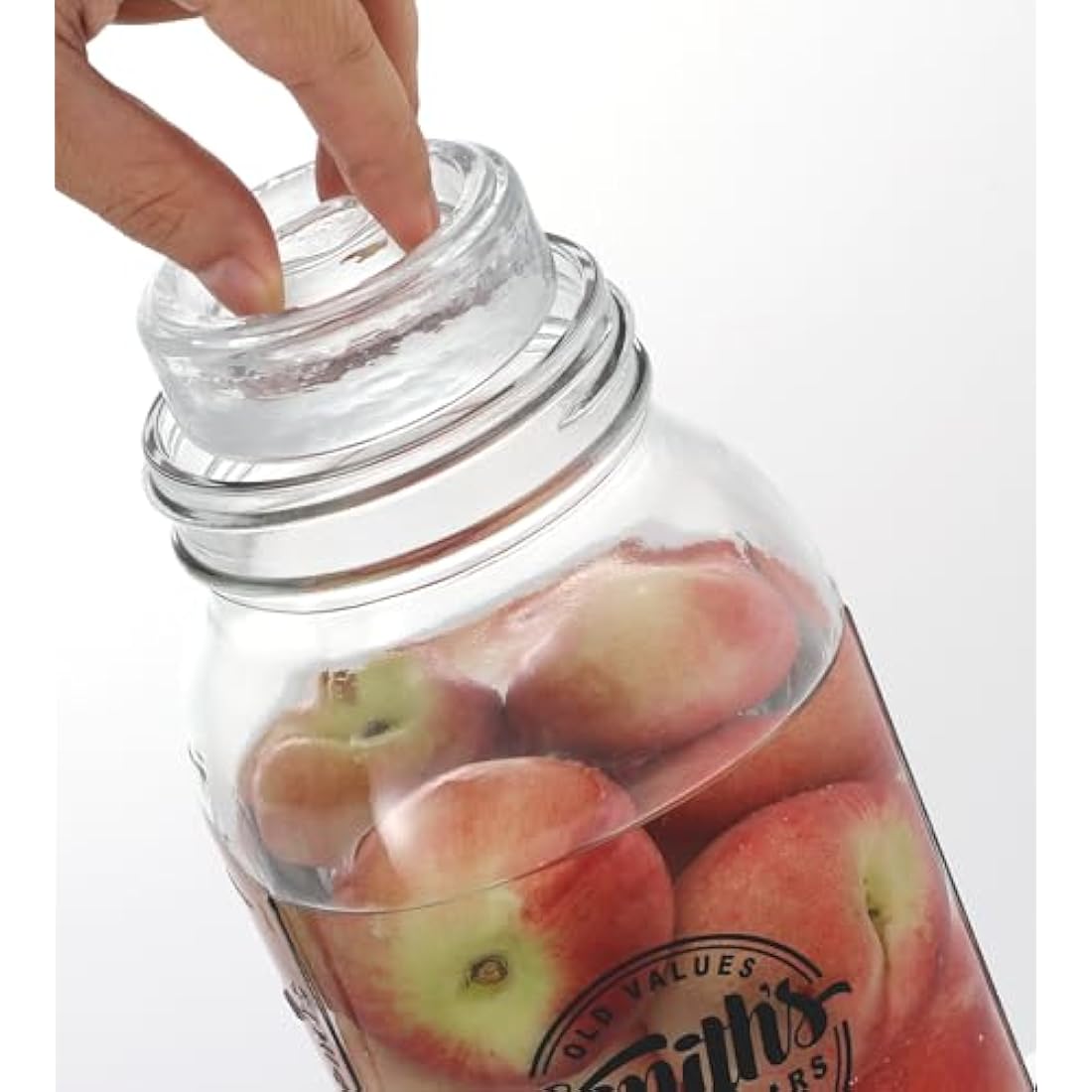 2L Glass Fermentation Jars with Airlock & Weights – 2 Pack