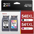 Salols PG-540XL CL-541XL Ink Cartridges Twin Pack for Canon Pixma