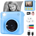 NICEWIN Kids Instant Print Camera - 1080P HD Digital Toy with 32GB Card