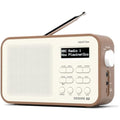Azatom Desire X2 Portable DAB/DAB+ & FM Digital Radio with Bluetooth - Walnut