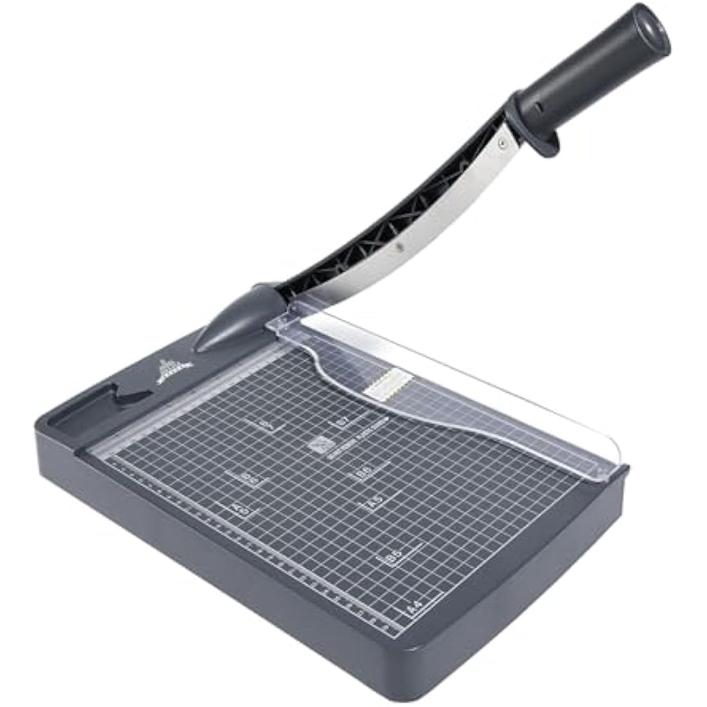 JIELISI 12-Inch Guillotine Paper Cutter | 12-Sheet Heavy Duty Trimmer