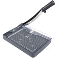 JIELISI 12-Inch Guillotine Paper Cutter | 12-Sheet Heavy Duty Trimmer