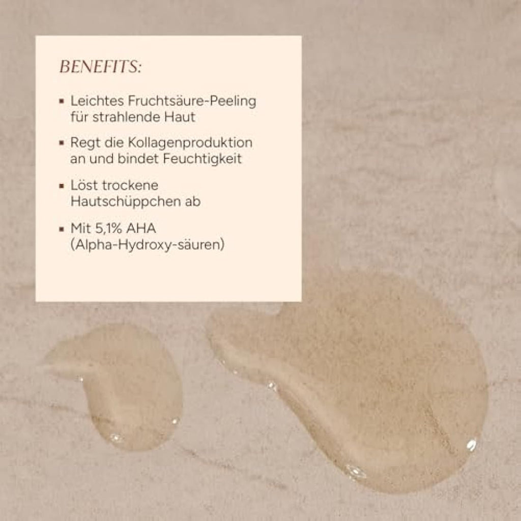 JUNGLÜCK AHA Peeling – Natural Exfoliating Serum for Mature Skin