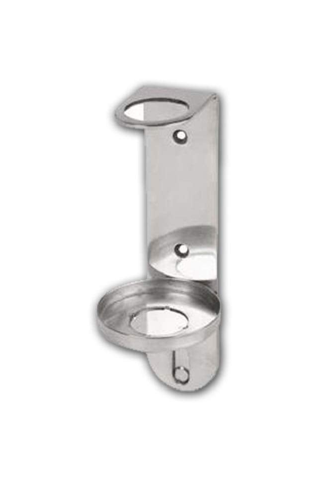 Jolof Store Wall Mount Single Soap Dispenser – Polished Chrome Steel