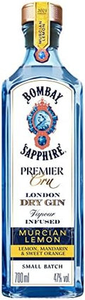 Bombay Sapphire Premier Cru Murcian Lemon London Dry Gin - 70cl