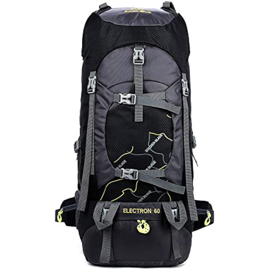 Freiesoldaten 60L Hiking Backpack | Waterproof Nylon Camping Rucksack