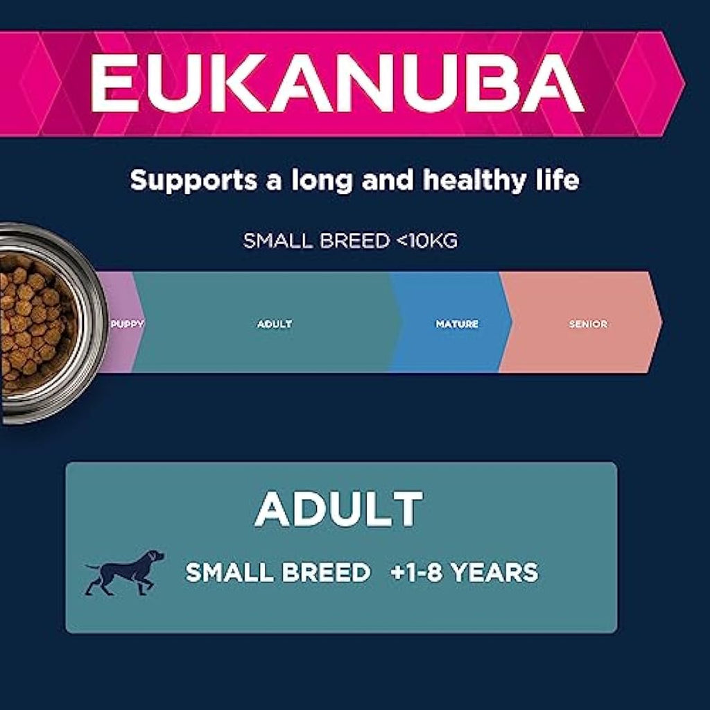 Eukanuba Adult Small Breed Dry Dog Food - Fresh Chicken - 15kg