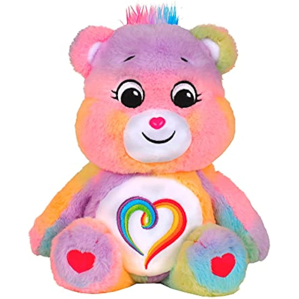 Care Bears Togetherness Bear - 14 Inch Rainbow Collectible Plush Toy