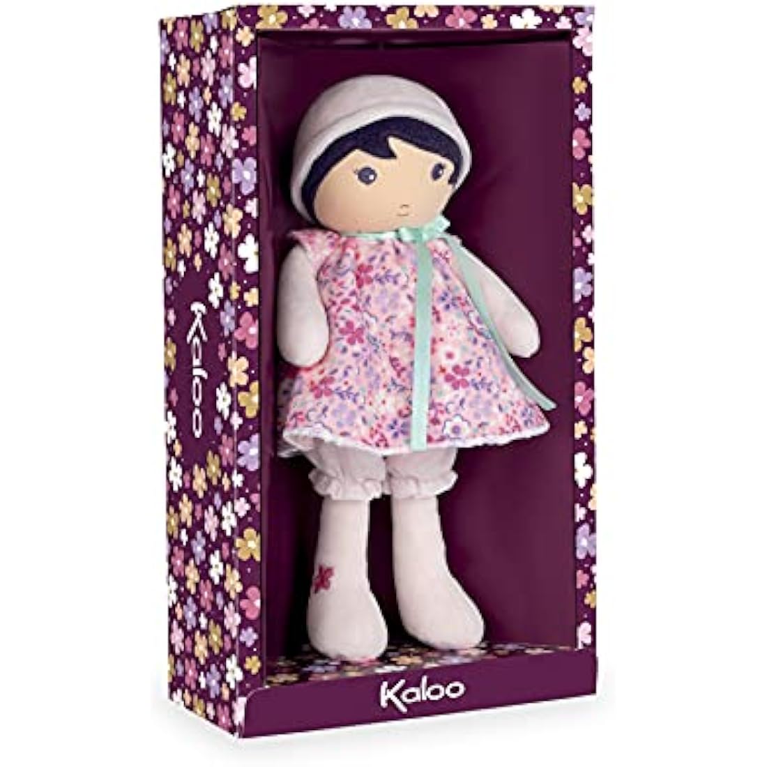 Kaloo Tendresse Fleur K Soft Doll – 40cm Plush Rag Doll for Toddlers
