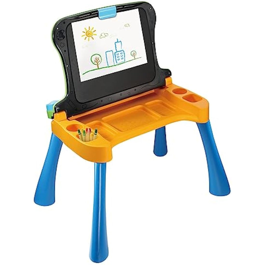 VTech Touch and Learn Activity Table – Interactive Kids Desk & Writing Pad