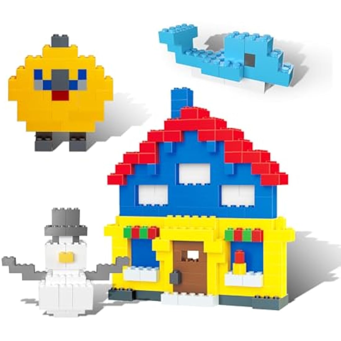 PicassoTiles 2250pc Building Block Set – STEM Construction Toy for Ages 3+