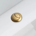 Dual Flush Toilet Button | Brushed Brass 38mm Cistern Hole