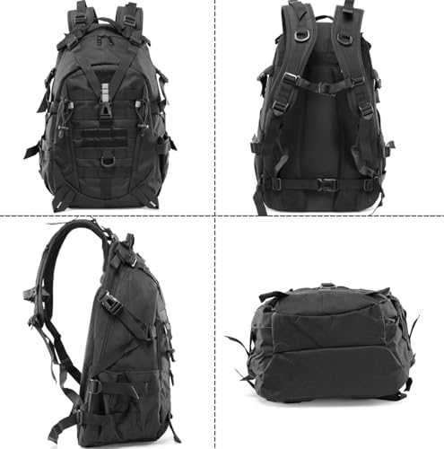 35L Tactical Military Backpack – Water Resistant Molle Rucksack