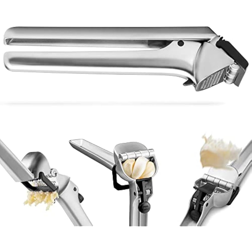 Dreamfarm Garject – 2-in-1 Garlic Press and Mincer with Peel Ejector