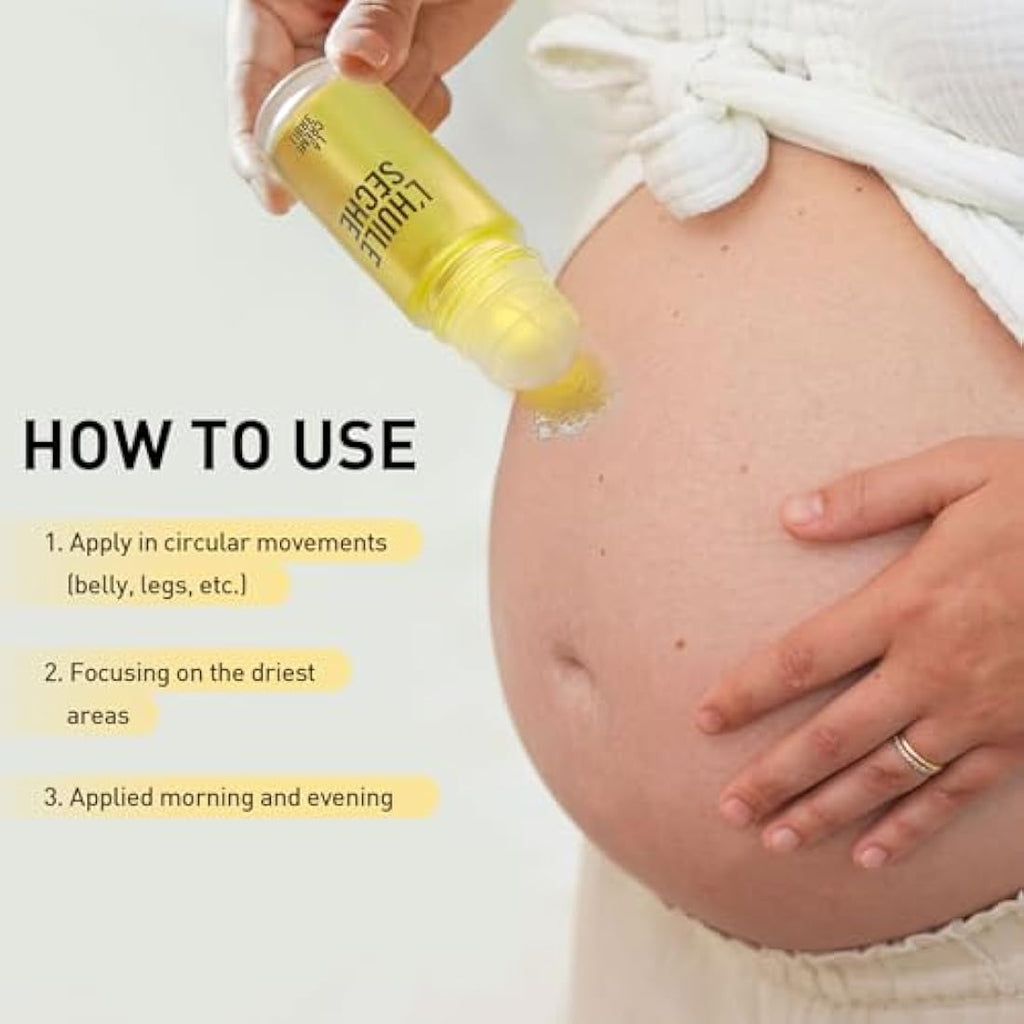 La Crème Libre Organic Stretch Mark Oil – 100% Natural Refillable 115ml